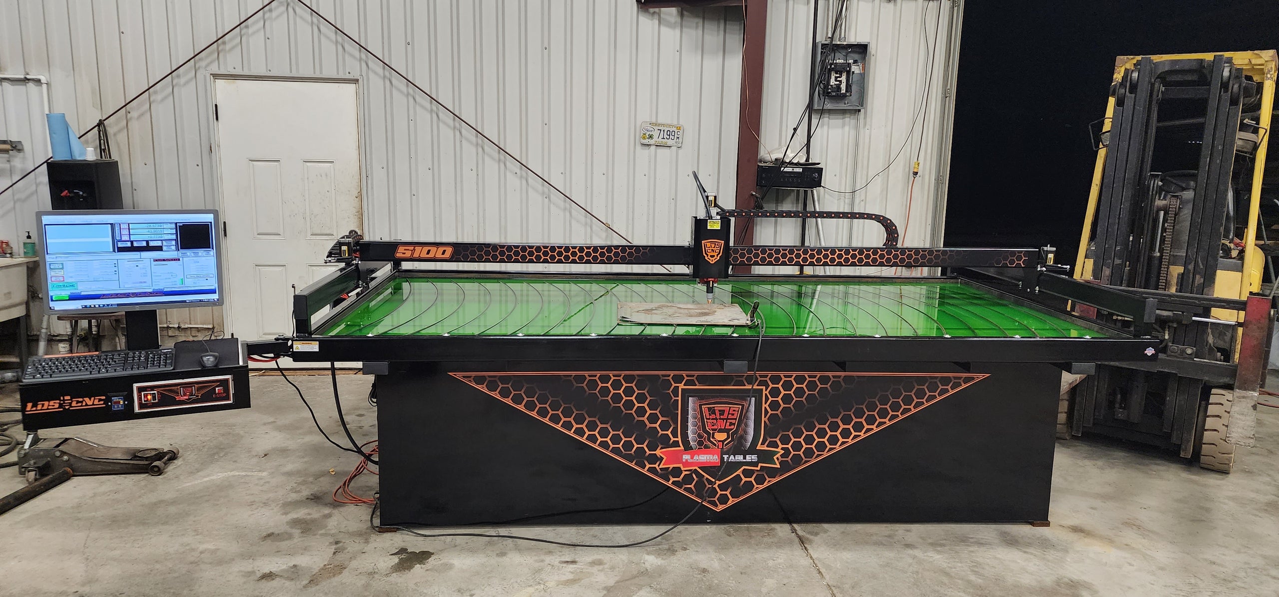 5100 5x10 Plasma Table CNC PLASMA LASERS